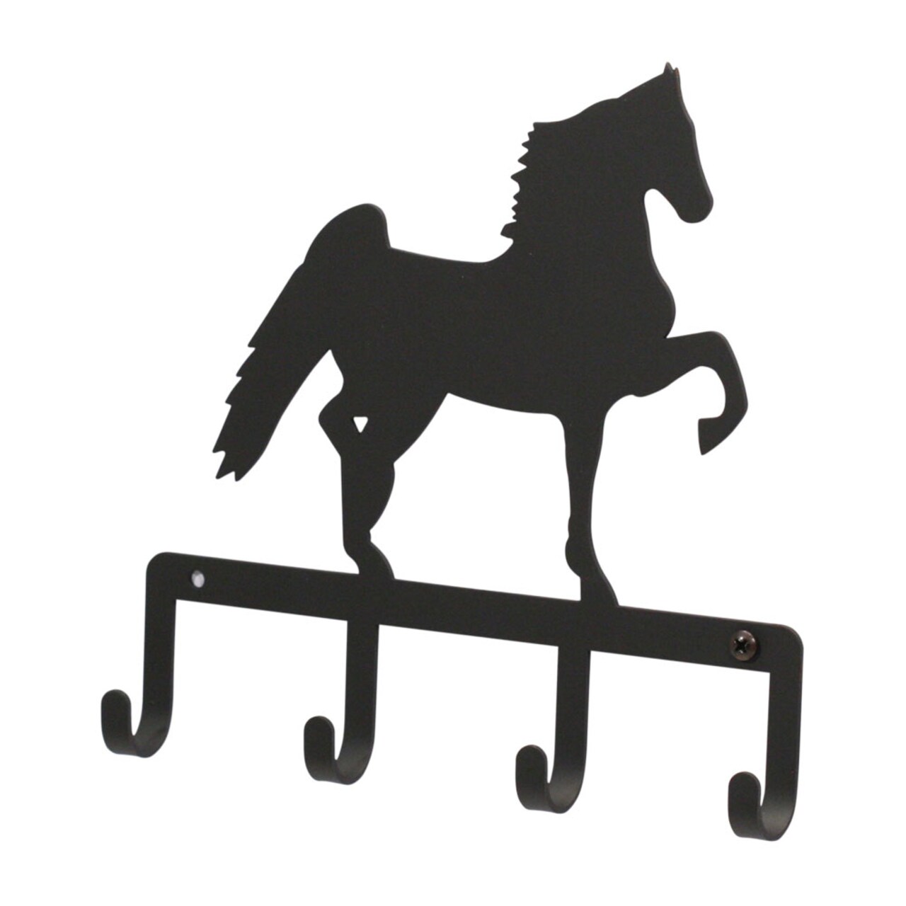 Village Wrought Iron Saddle Horse Charming Home Decor - Key Holder